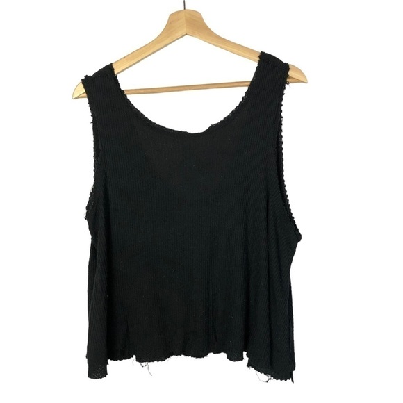 Free People We the Free Black New Love Swing Tank Top S - Picture 3 of 5